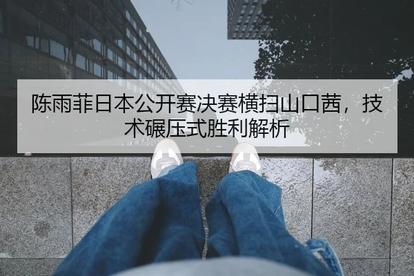 陈雨菲日本公开赛决赛横扫山口茜，技术碾压式胜利解析
