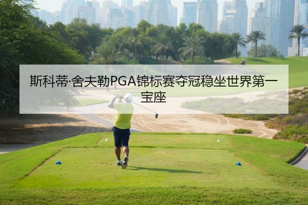 斯科蒂·舍夫勒PGA锦标赛夺冠稳坐世界第一宝座